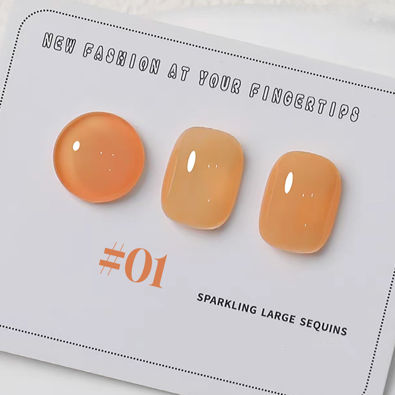 Nail Art Orange - 1-6 шт. Новые гель-лаки PSK Macaron