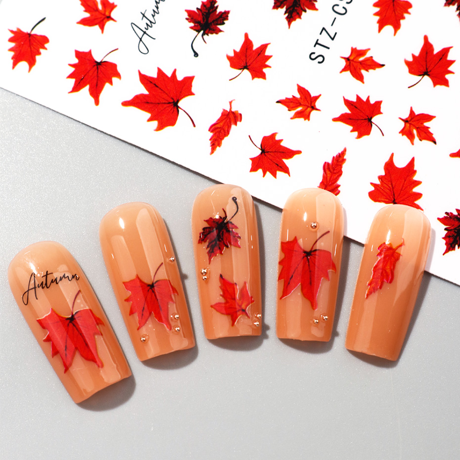 2 шт. наклейки для ногтей с ак – обзор и цена Nail Art Orange