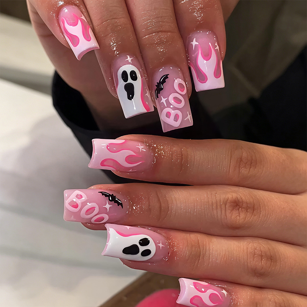 24 шт. накладных ногтей на Хэл – обзор и цена Nail Art Pink