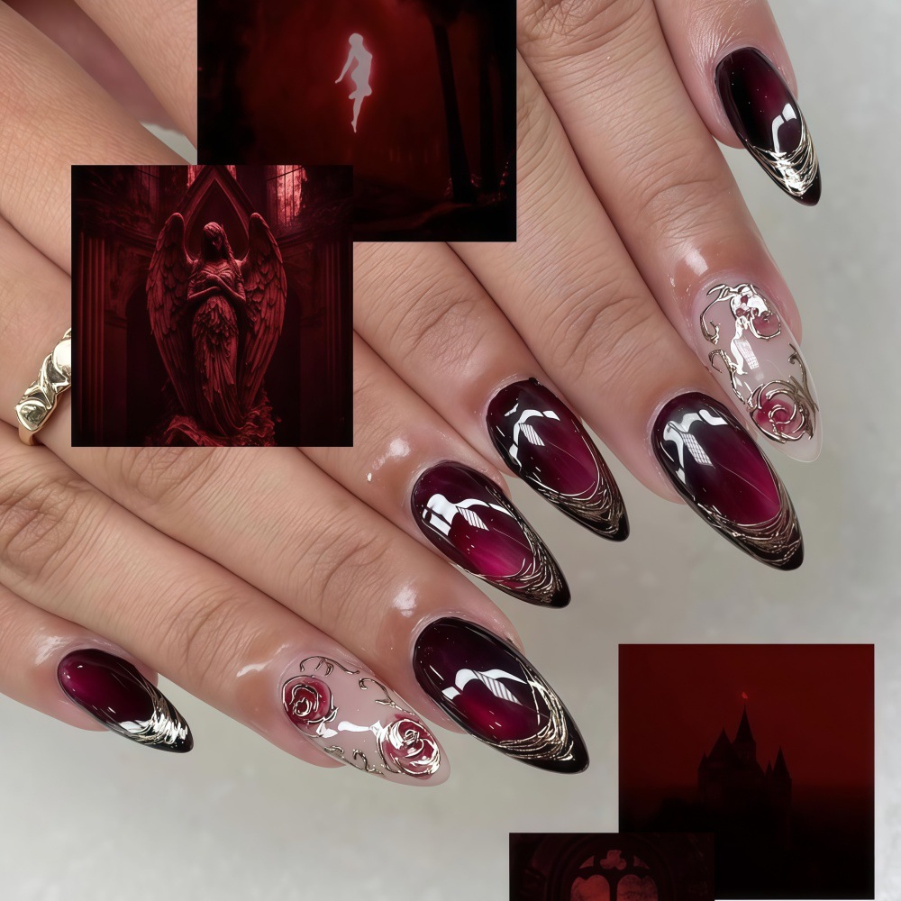 3D накладные ногти для женщин  – обзор и цена Nail Art Press On
