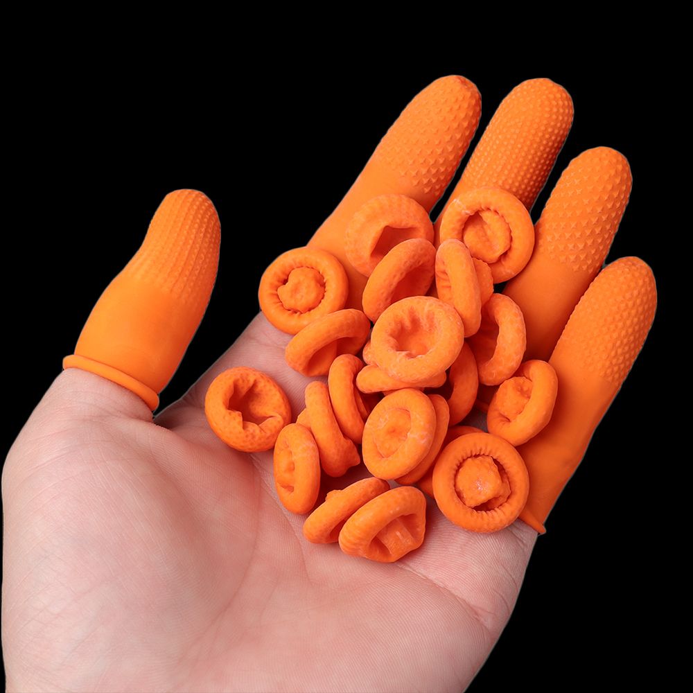 100 шт. Натуральные латексные  – обзор и цена Nail Art Orange