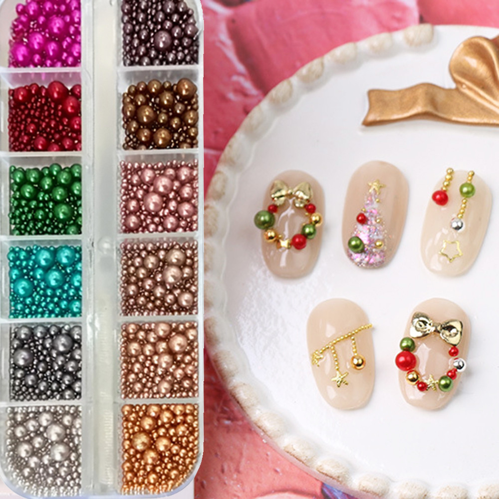 12 цветов, разные размеры, жем – обзор и цена Nail Art Valentines Day